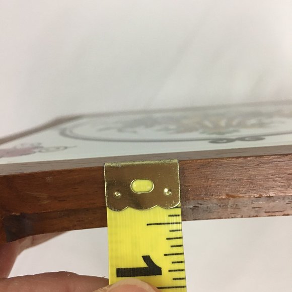 VTG Fruit Basket Tile Wood Trivet Decor - Picture 10 of 10